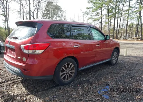 2014 Nissan Pathfinder S from USA, damaged, VIN 5N1AR2MM9EC618647